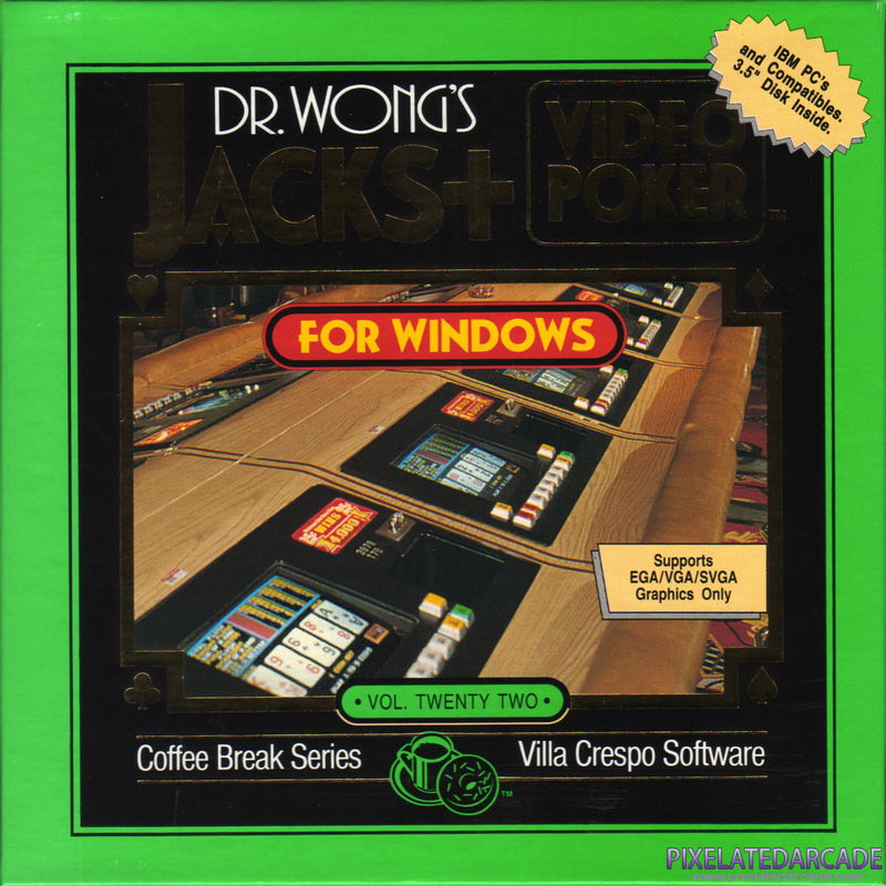 Dr. Wong's Jacks+ Video Poker Cover Art: Dr. Wong's Jacks+ Video Poker Cover Art: