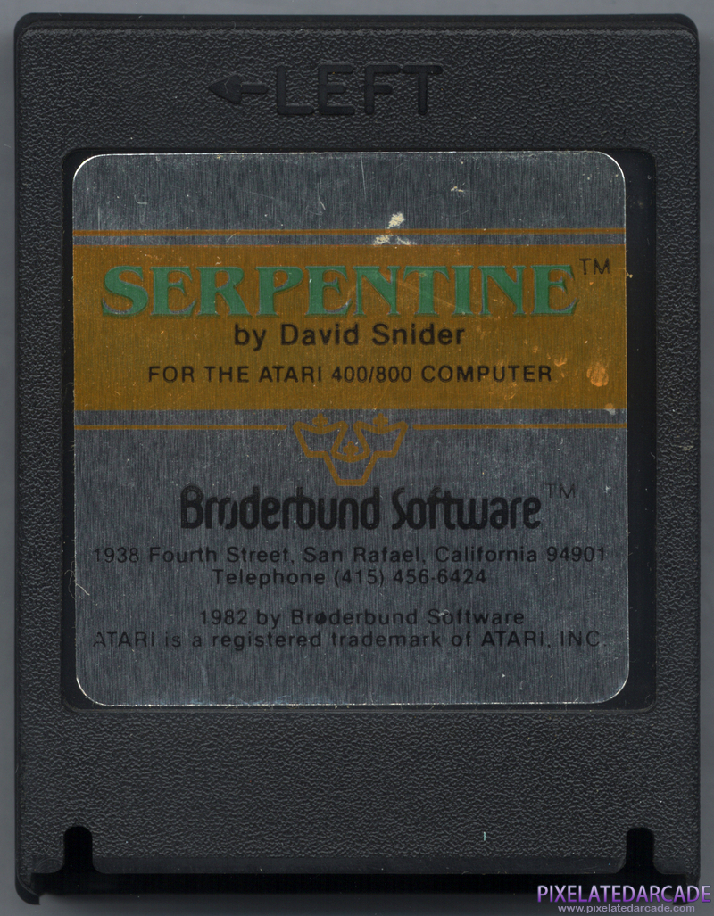 Serpentine Cover Art: Front