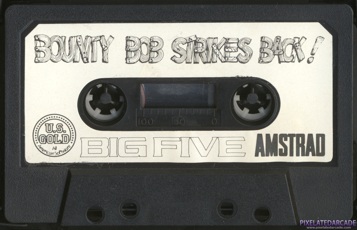 Bounty Bob Strikes Back! Cover Art: Bounty Bob Strikes Back! Cover Art: