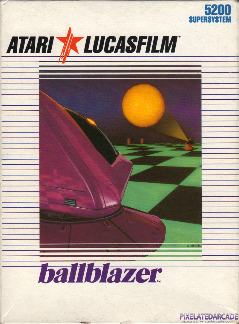 Ballblazer Cover Art: Ballblazer Cover Art: