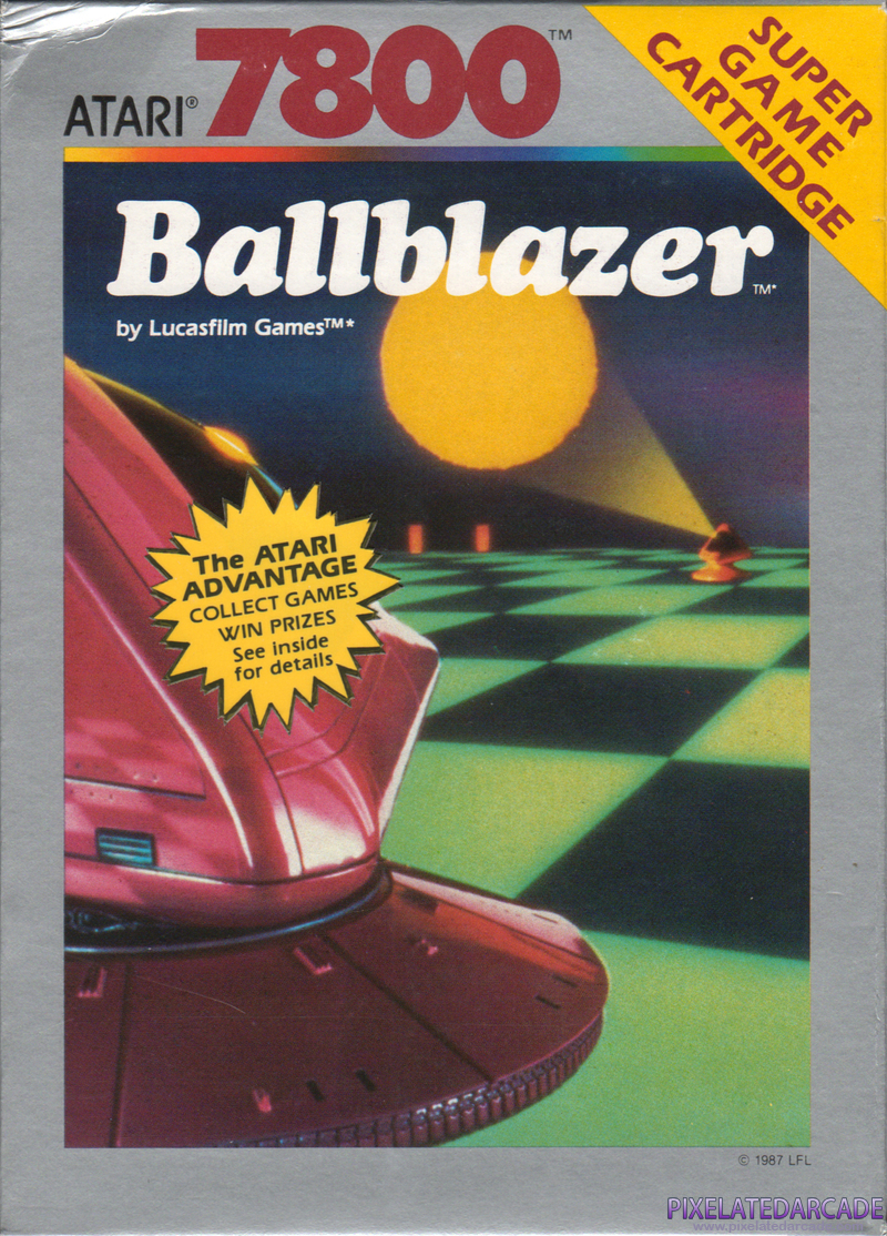 Ballblazer Cover Art: Ballblazer Cover Art: