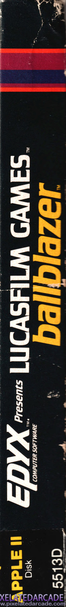 Ballblazer Cover Art: Right Spine