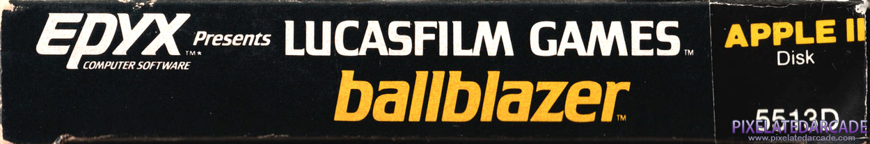 Ballblazer Cover Art: Bottom Spine