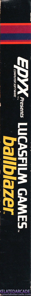 Ballblazer Cover Art: Left Spine