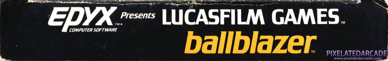 Ballblazer Cover Art: Top Spine