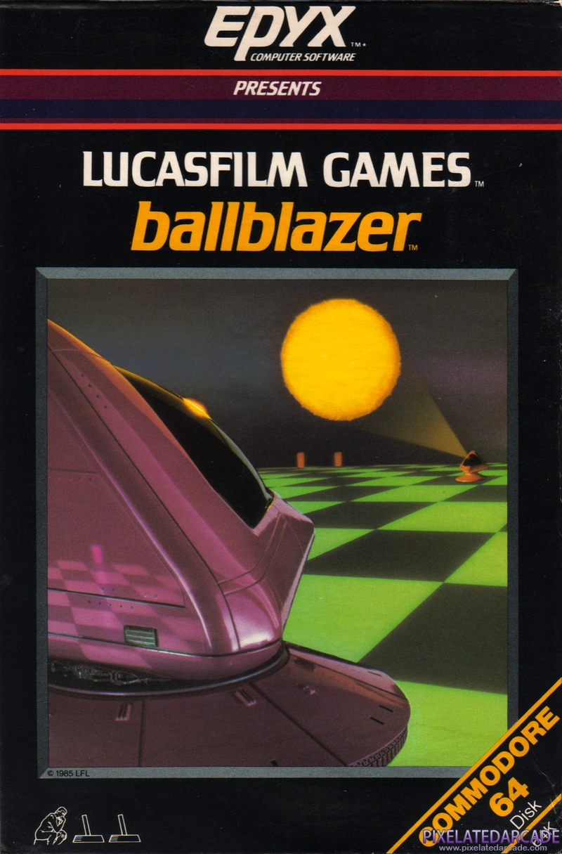 Ballblazer Cover Art: Ballblazer Cover Art: