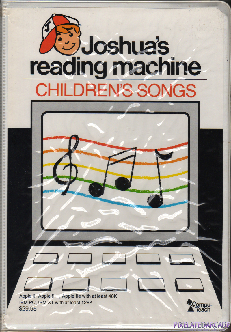 Joshua's Reading Machine: Children's Songs Cover Art: 