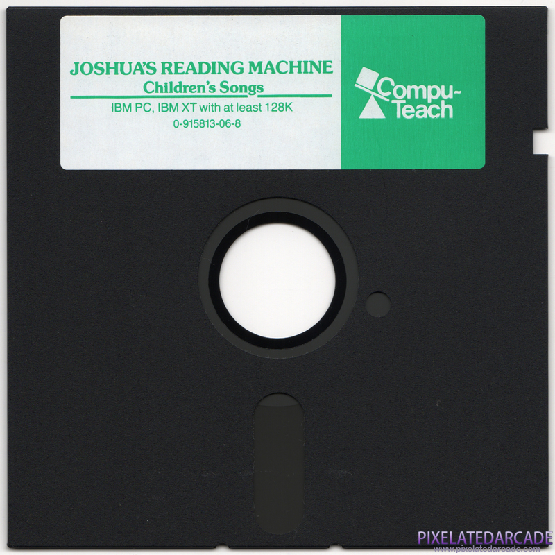 Joshua's Reading Machine: Children's Songs Cover Art: Disk 1 of 2