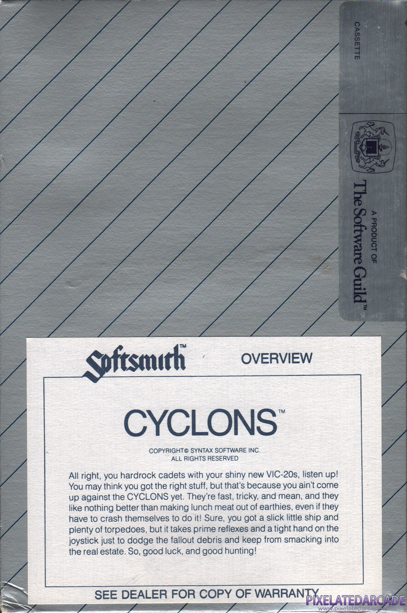 Cyclons Cover Art: Cyclons Cover Art: