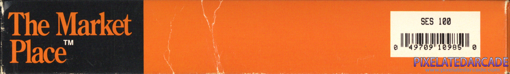Market Place, The Cover Art: Bottom Spine Market Place, The Cover Art: Bottom Spine