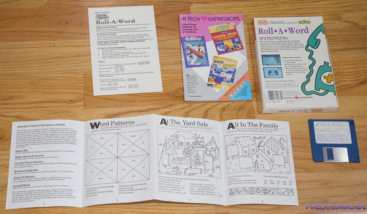 Roll-A-Word Cover Art: 