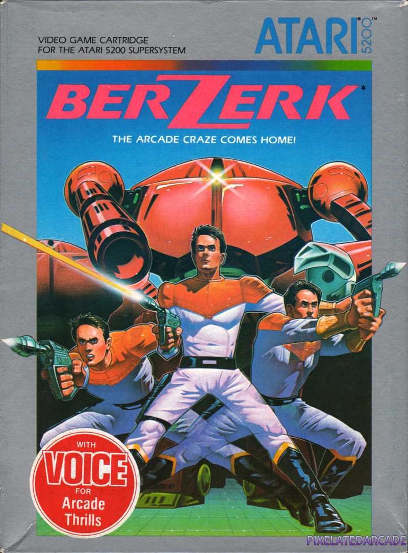 Berzerk Cover Art: 