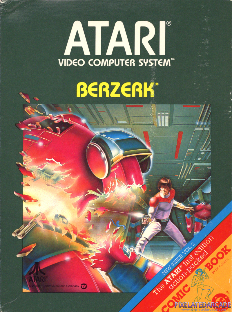 Berzerk Cover Art: Berzerk Cover Art: