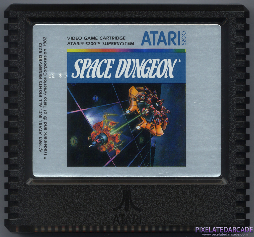 Space Dungeon Cover Art: Front