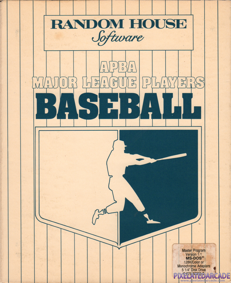 APBA Major League Players Baseball Cover Art: APBA Major League Players Baseball Cover Art: