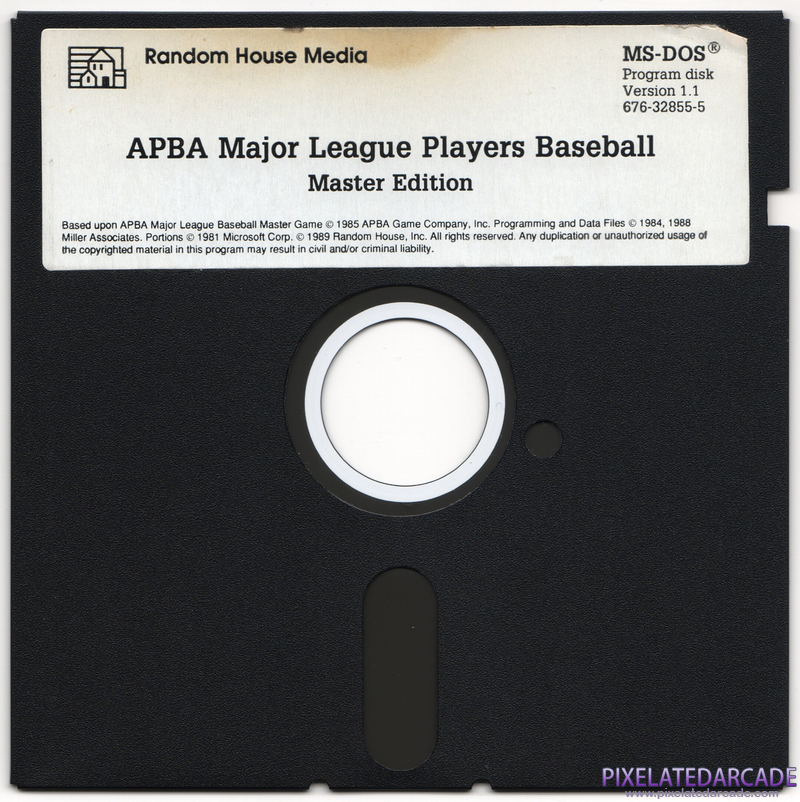 APBA Major League Players Baseball Cover Art: APBA Major League Players Baseball Cover Art:
