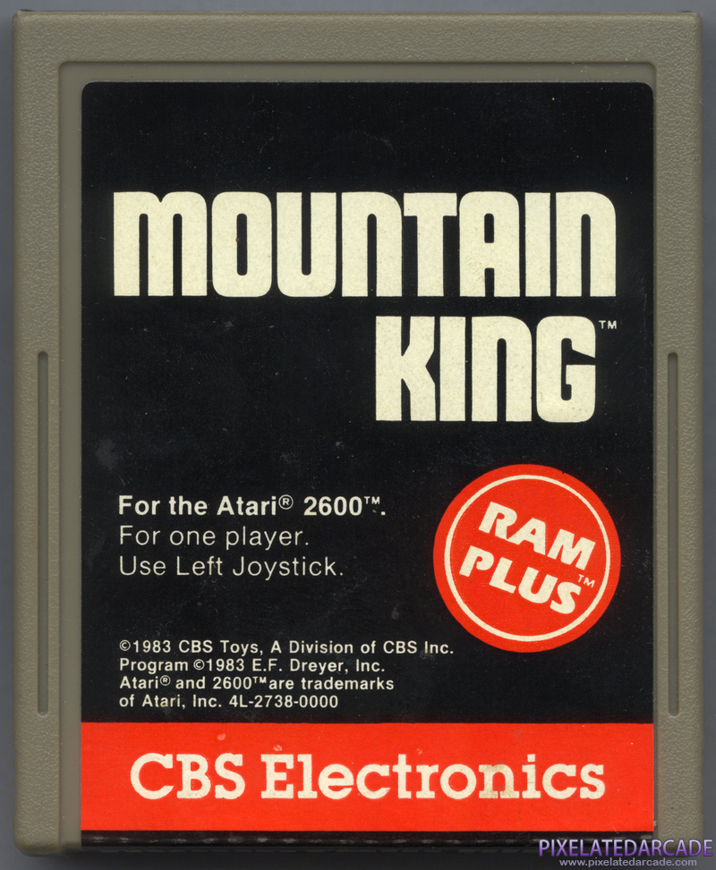 Mountain King Cover Art: Front Mountain King Cover Art: Front