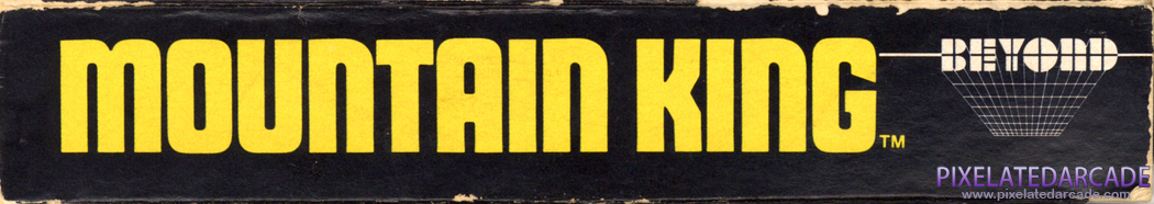 Mountain King Cover Art: Top Spine