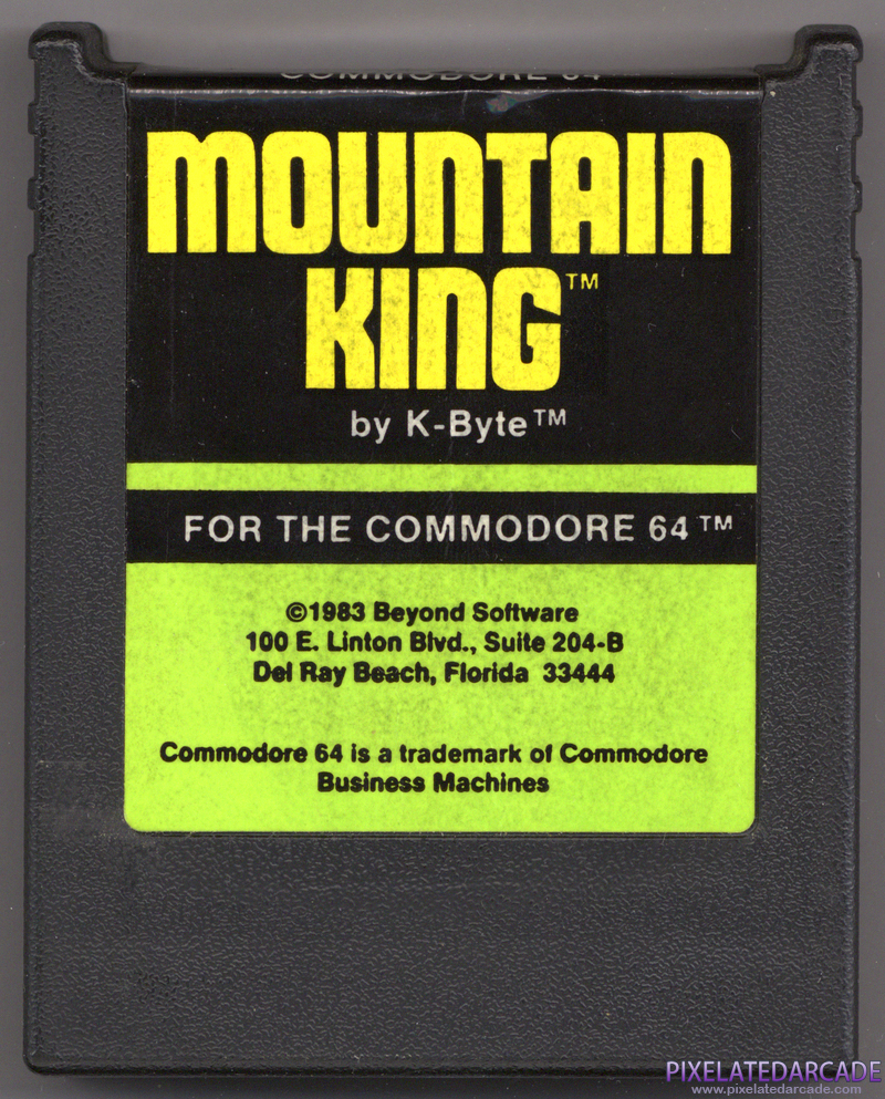 Mountain King Cover Art: Back Mountain King Cover Art: Back