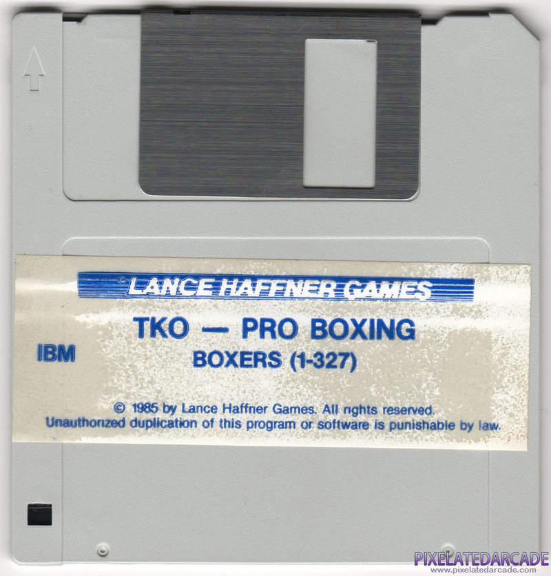 TKO Pro Boxing Cover Art: Disk 2 of 3 TKO Pro Boxing Cover Art: Disk 2 of 3