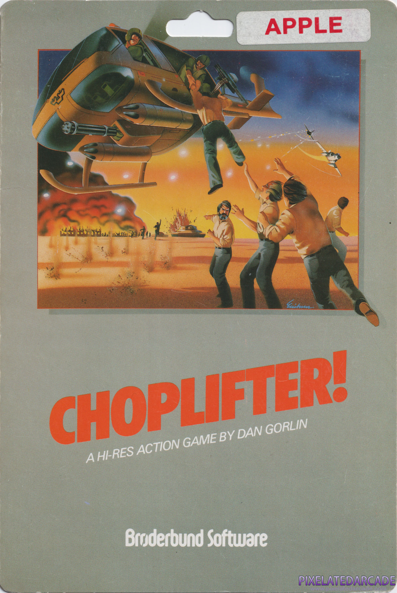 Choplifter! Cover Art: Choplifter! Cover Art: