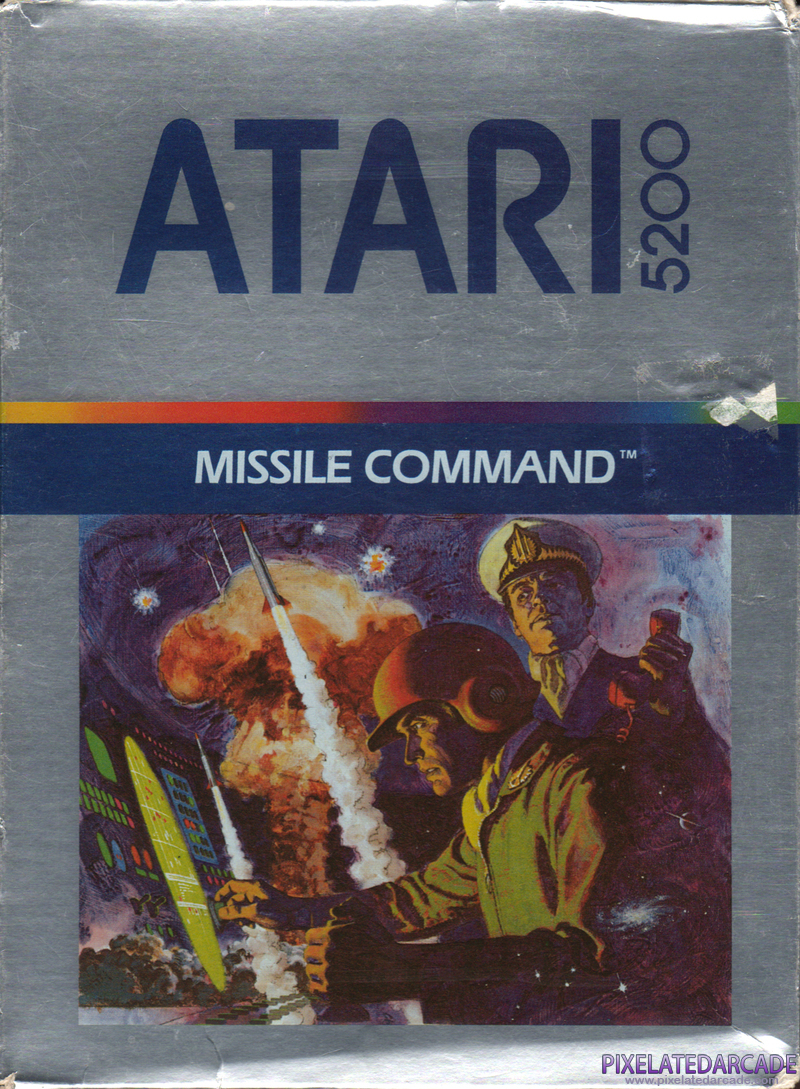 Missile Command Cover Art: Missile Command Cover Art: