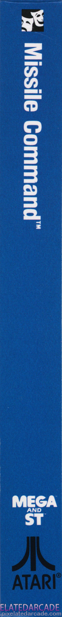 Missile Command Cover Art: Right Spine