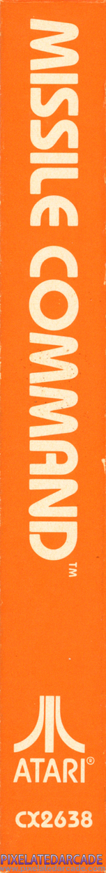 Missile Command Cover Art: Left Spine Missile Command Cover Art: Left Spine