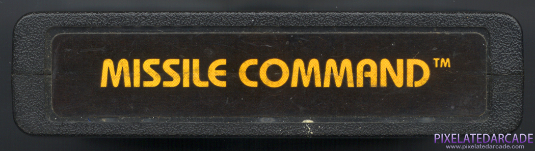 Missile Command Cover Art: Top Missile Command Cover Art: Top