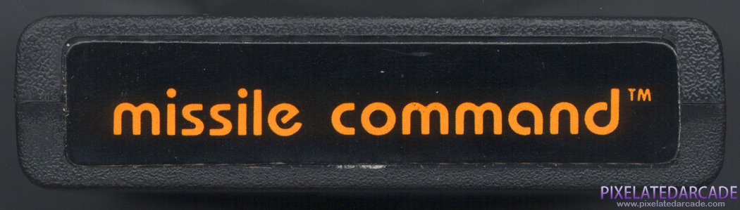 Missile Command Cover Art: Top Missile Command Cover Art: Top