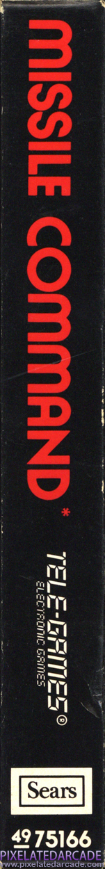 Missile Command Cover Art: Left Spine Missile Command Cover Art: Left Spine