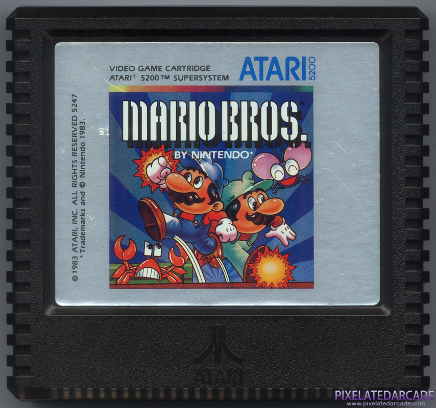 Mario Bros. Cover Art: Front Mario Bros. Cover Art: Front