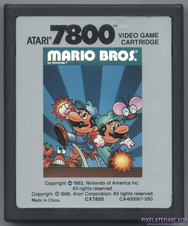 Mario Bros. Cover Art: Front Mario Bros. Cover Art: Front