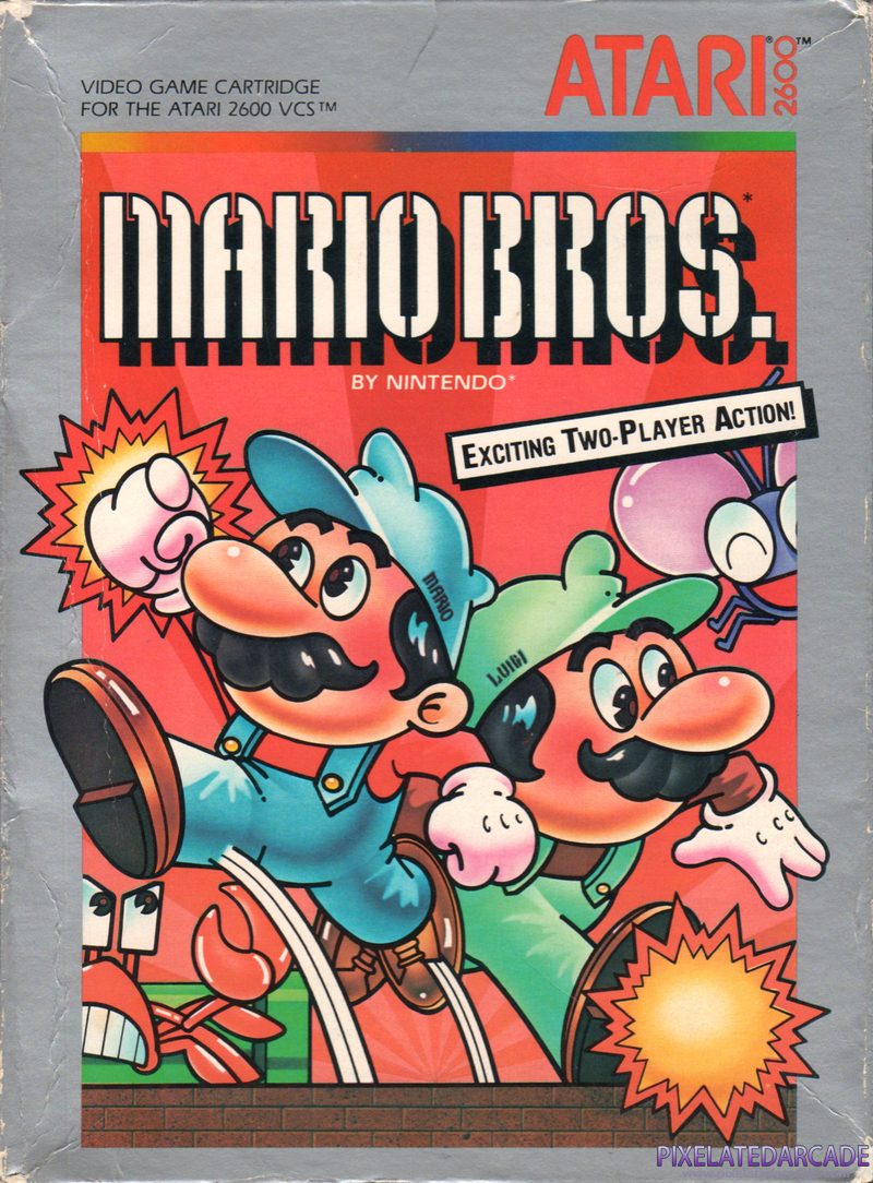 Mario Bros. Cover Art: Mario Bros. Cover Art: