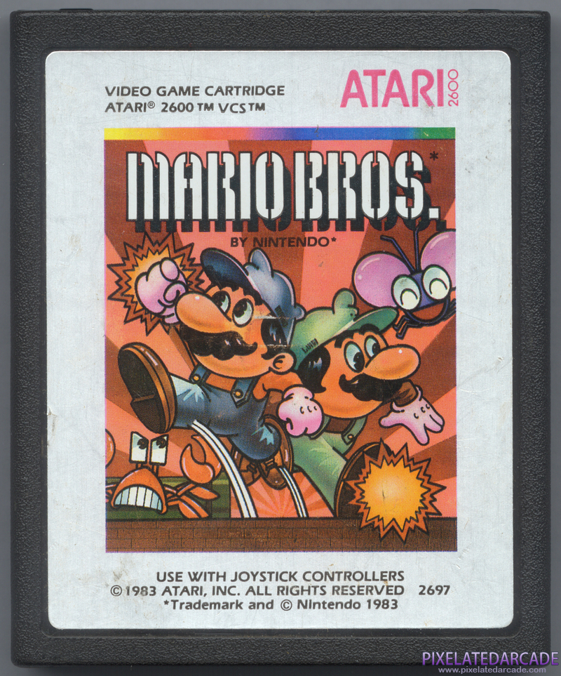 Mario Bros. Cover Art: Front Mario Bros. Cover Art: Front