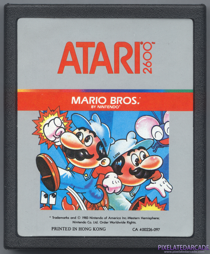 Mario Bros. Cover Art: Front Mario Bros. Cover Art: Front