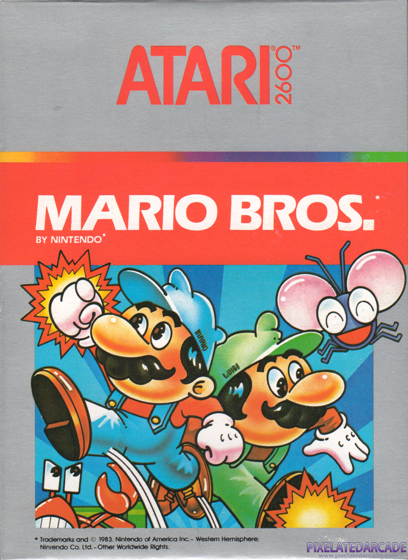 Mario Bros. Cover Art: Mario Bros. Cover Art: