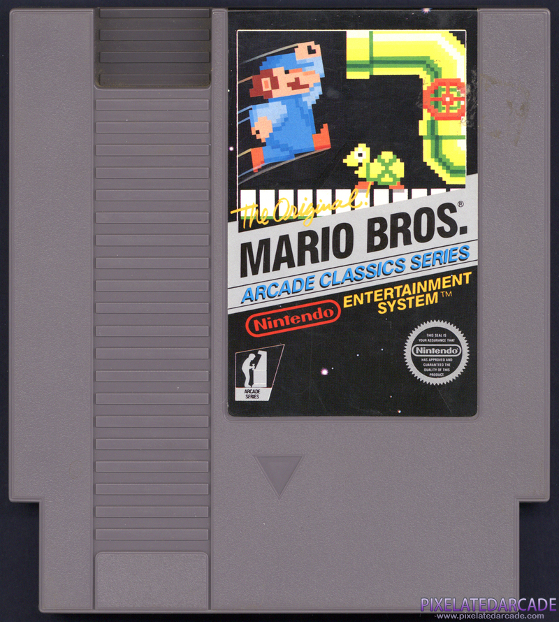 Mario Bros. Cover Art: Front Mario Bros. Cover Art: Front