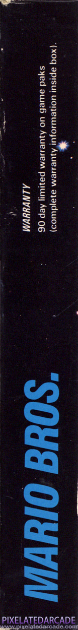 Mario Bros. Cover Art: Right Spine Mario Bros. Cover Art: Right Spine