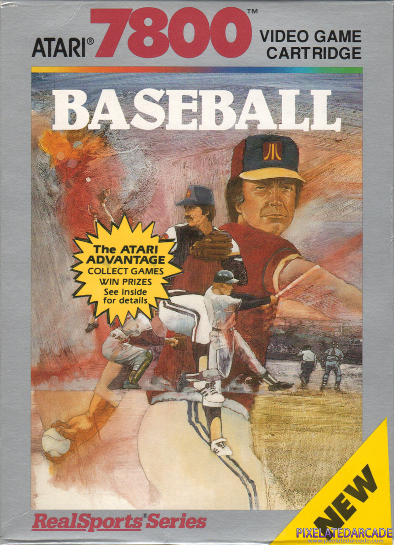 RealSports Baseball Cover Art: 