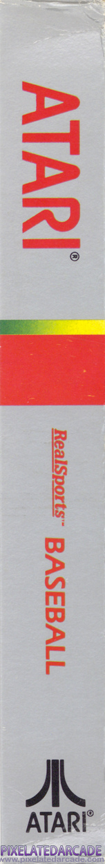 RealSports Baseball Cover Art: Left Spine RealSports Baseball Cover Art: Left Spine