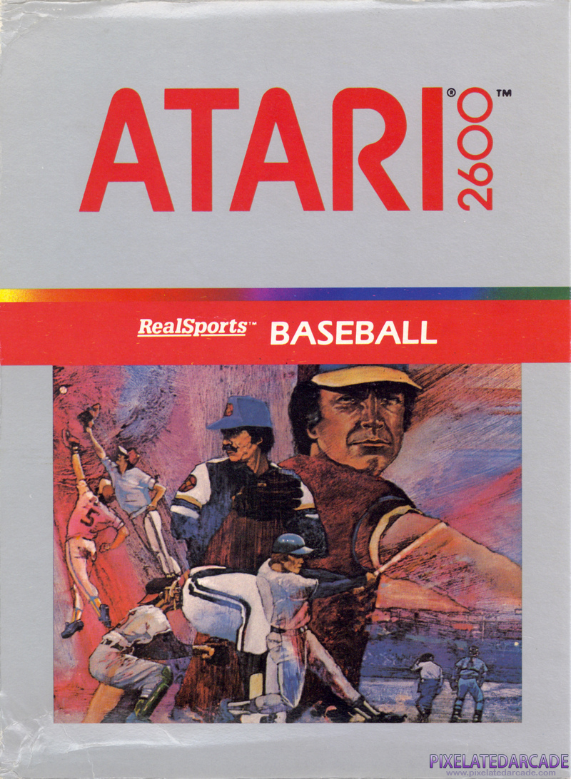 RealSports Baseball Cover Art: 