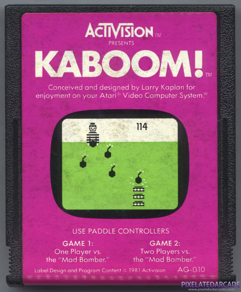 Kaboom! Cover Art: Front Kaboom! Cover Art: Front