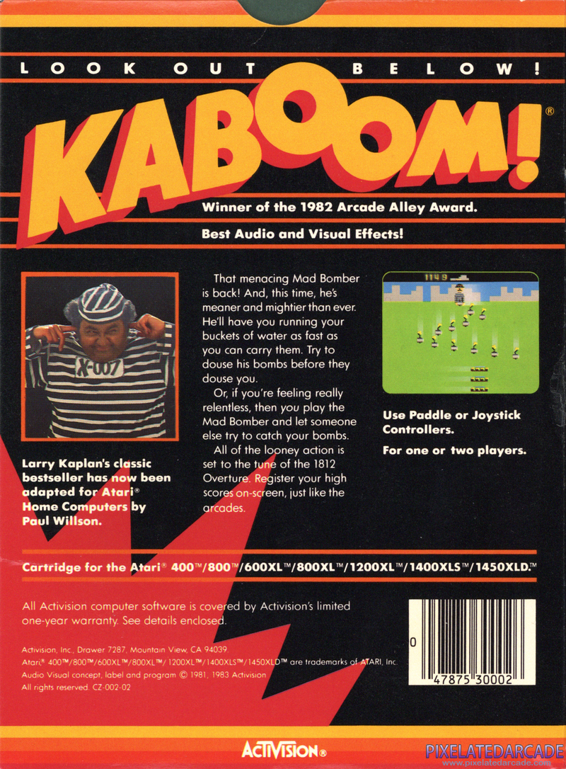 Kaboom! Cover Art: 