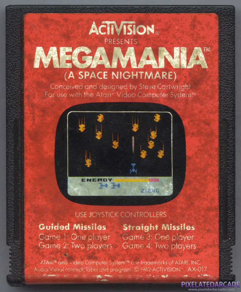 MegaMania Cover Art: Front MegaMania Cover Art: Front