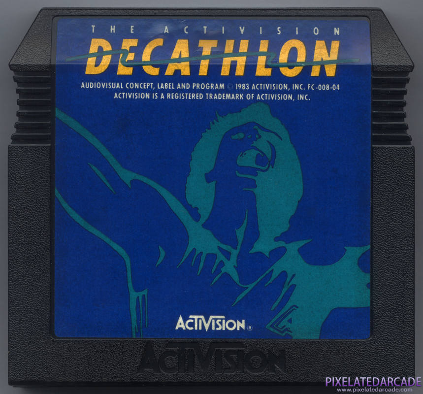 Activision Decathlon, The Cover Art: Front Activision Decathlon, The Cover Art: Front