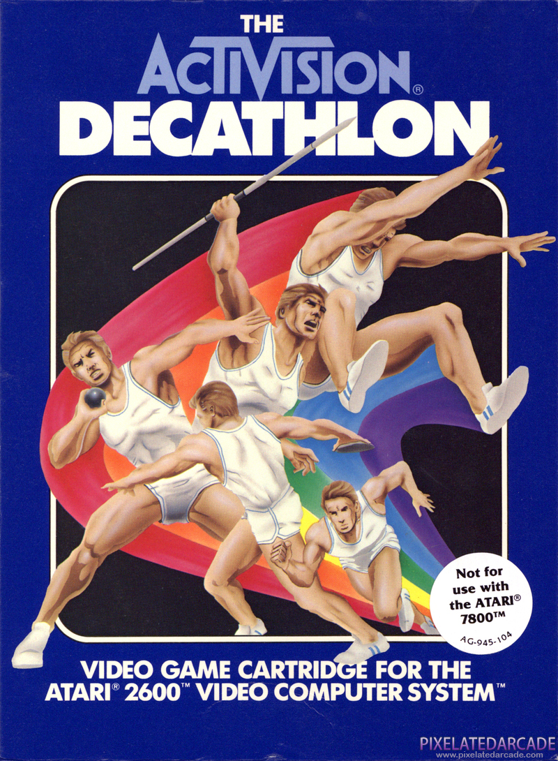 Activision Decathlon, The Cover Art: Activision Decathlon, The Cover Art: