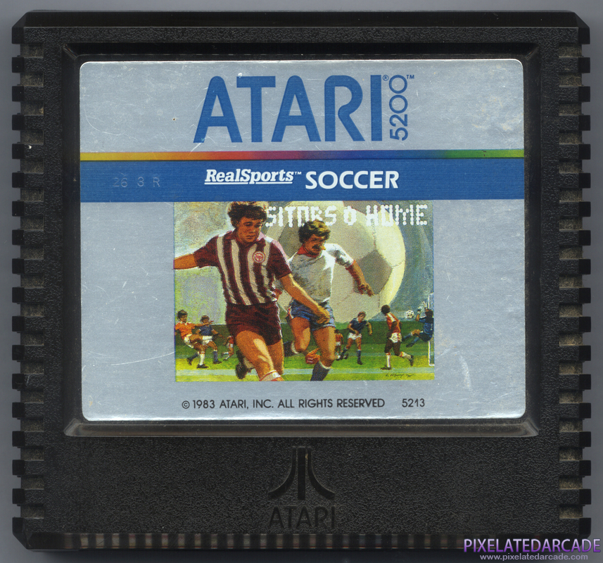 RealSports Soccer Cover Art: Front