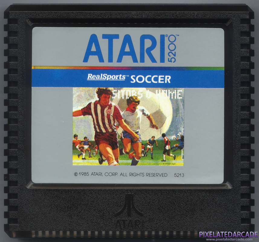RealSports Soccer Cover Art: Front RealSports Soccer Cover Art: Front