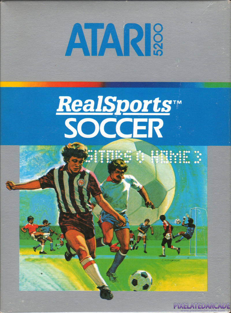 RealSports Soccer Cover Art: RealSports Soccer Cover Art: